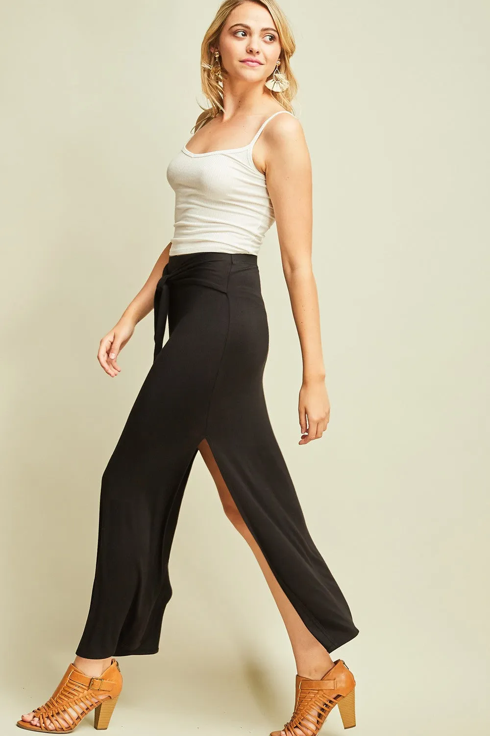 All Occasion Maxi Skirt, Black