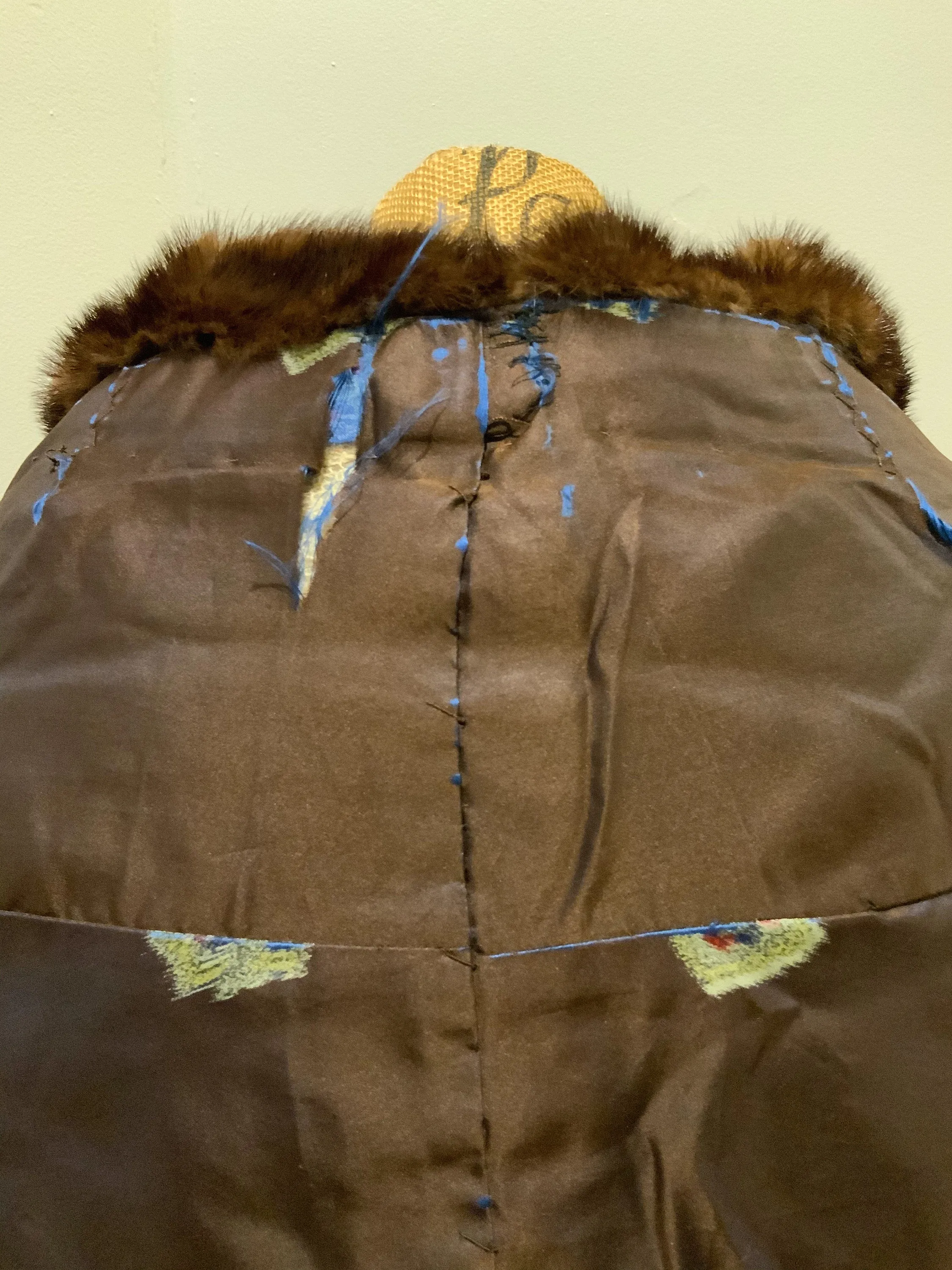 Andre Vintage Mink Fur Caplet Stole, Made in USA