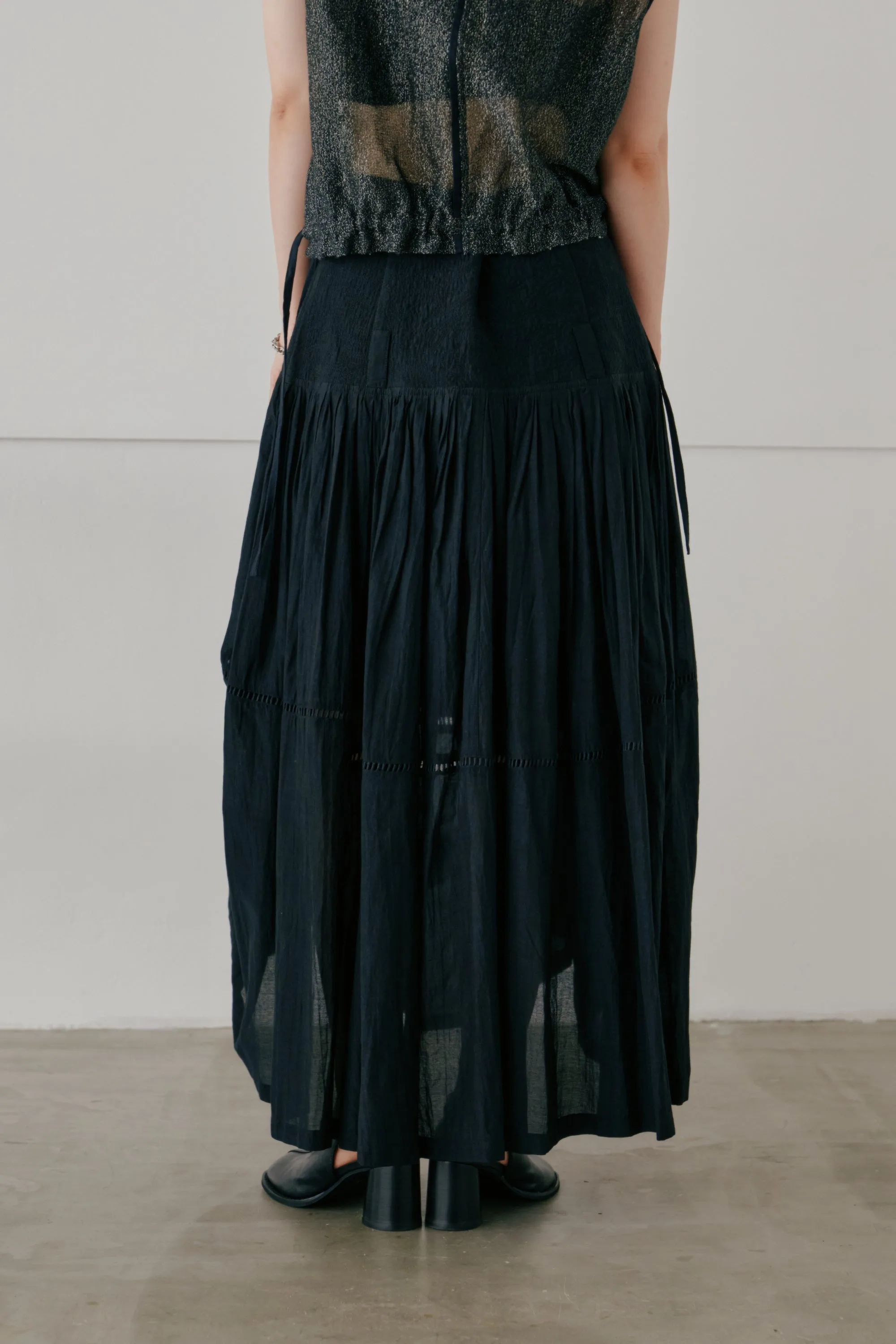 cotton embroidery skirt