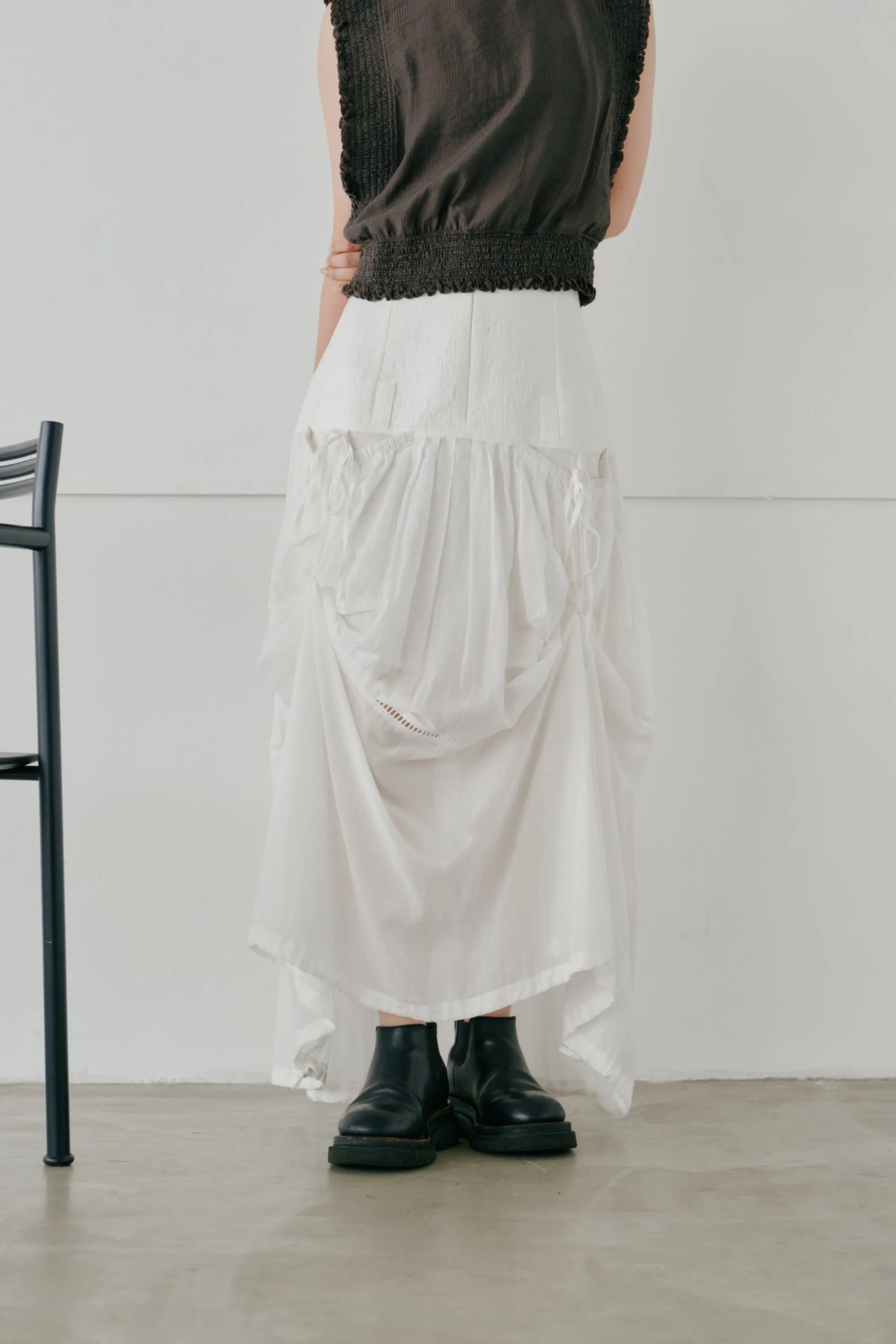 cotton embroidery skirt