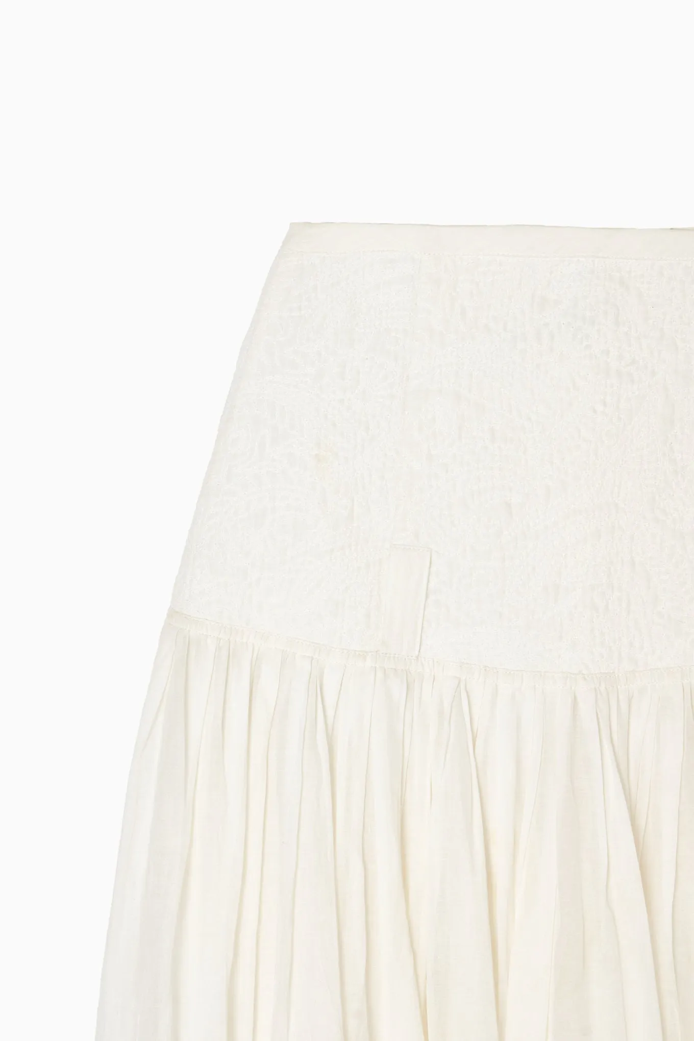 cotton embroidery skirt
