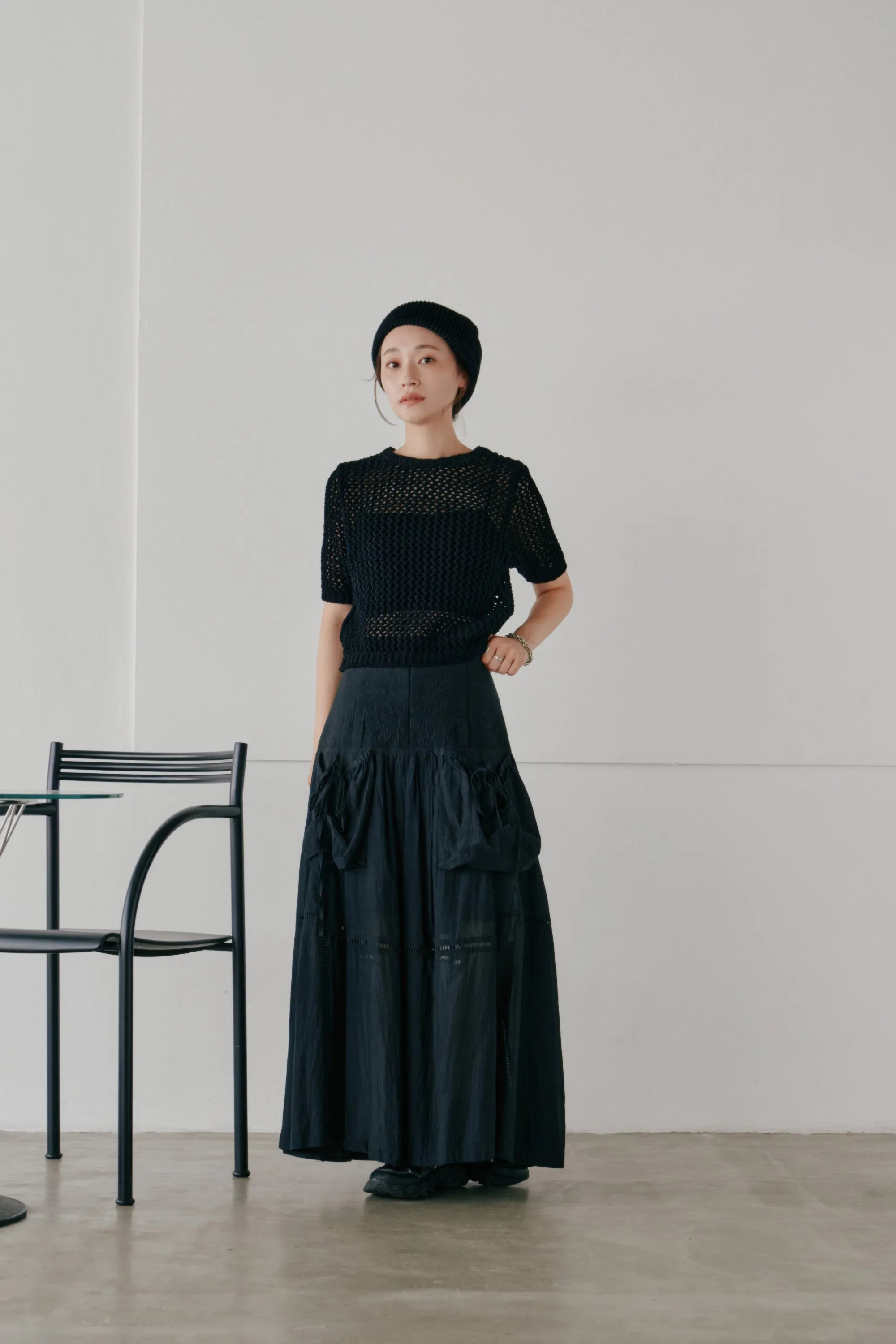 cotton embroidery skirt