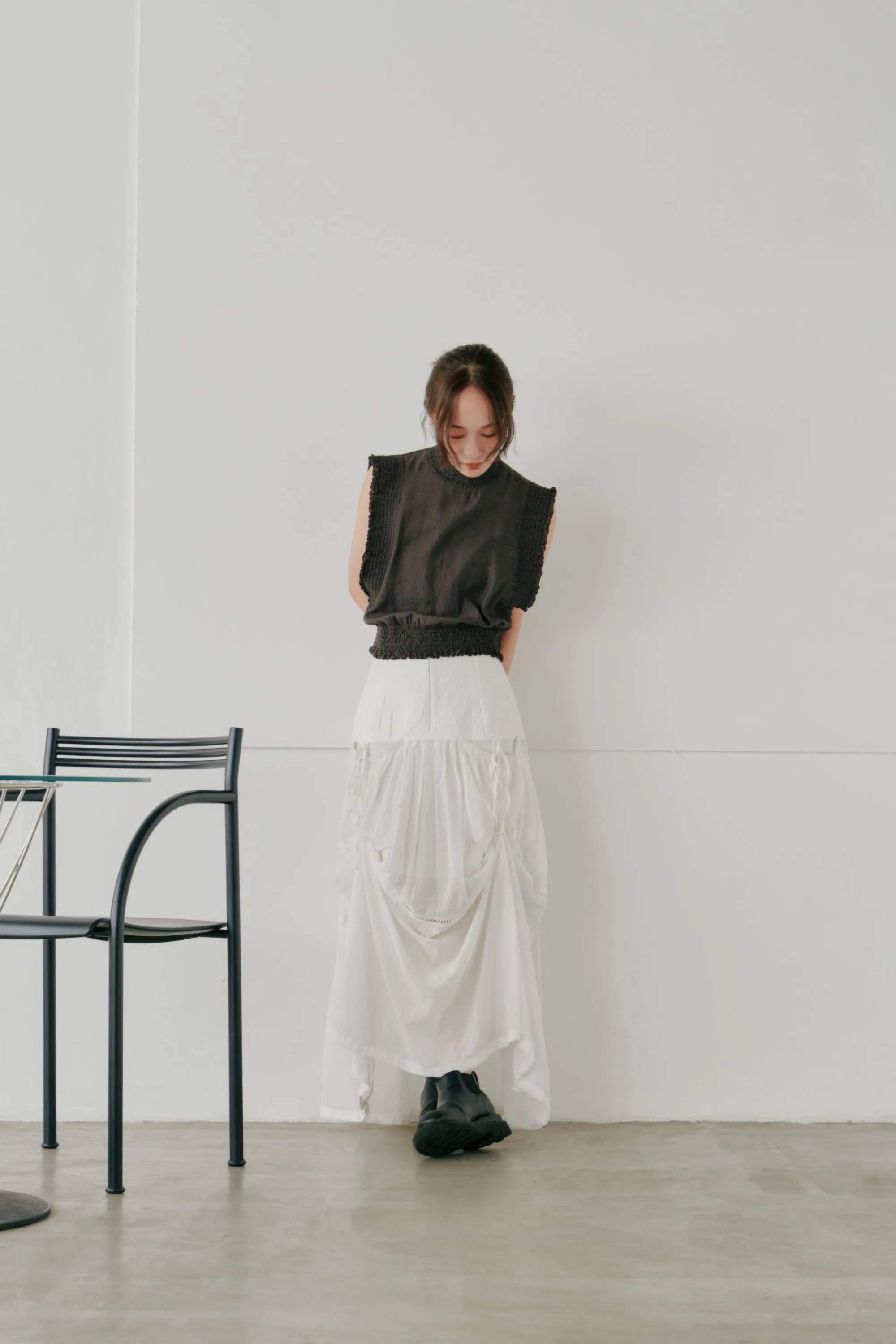 cotton embroidery skirt
