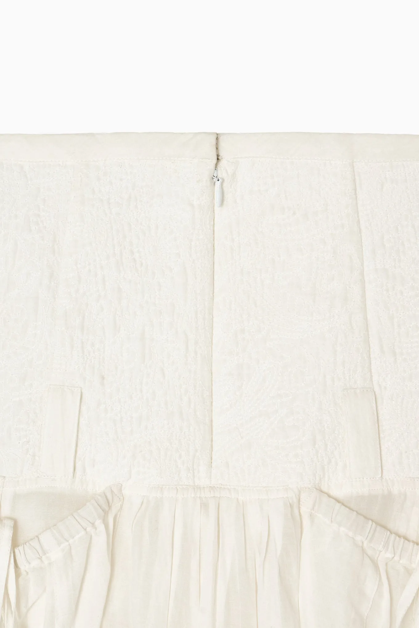 cotton embroidery skirt