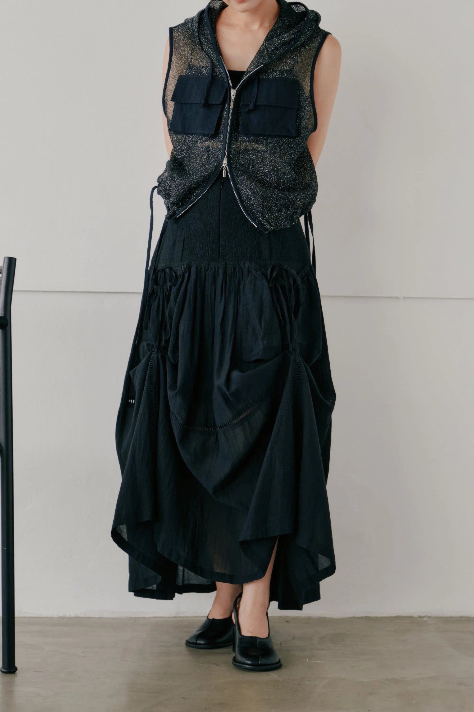 cotton embroidery skirt