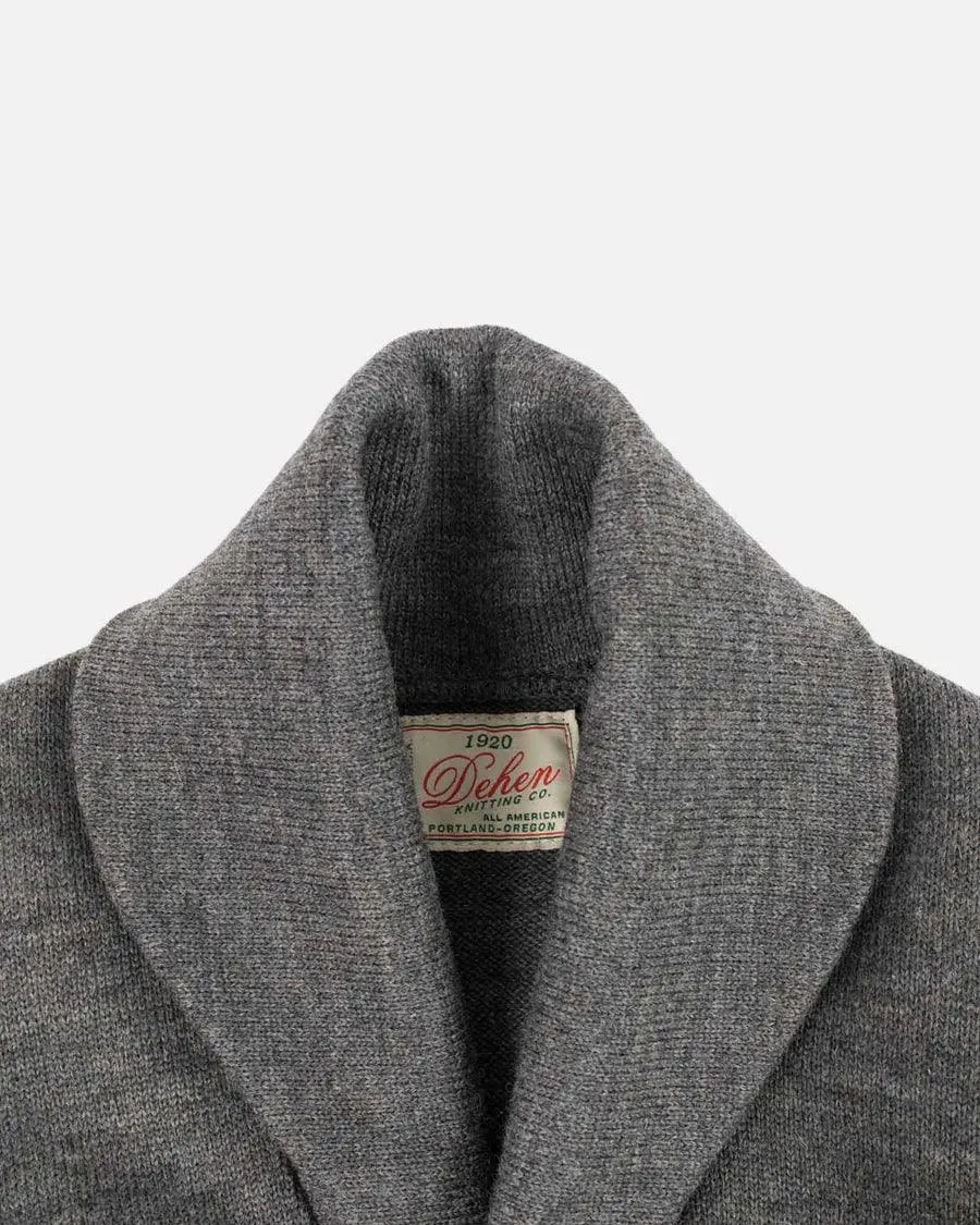 Dehen 1920 Shawl Sweater Coat - Charcoal