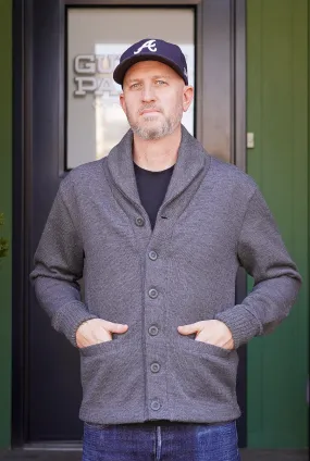 Dehen 1920 Shawl Sweater Coat - Charcoal