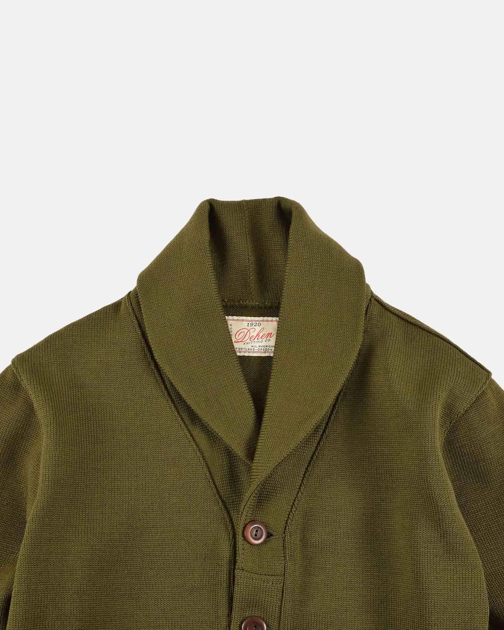 Dehen 1920 Shawl Sweater Coat - Loden