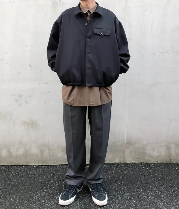 DIGAWEL/SHIRT COAT BLOUSON (BLACK)