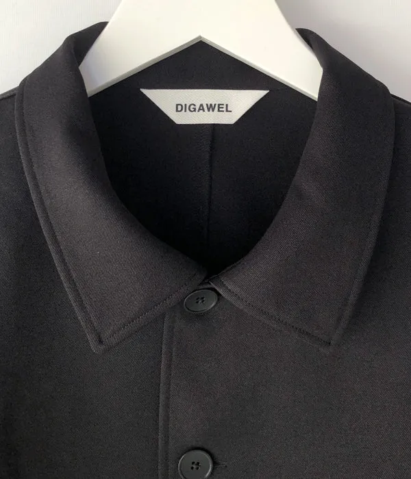 DIGAWEL/SHIRT COAT BLOUSON (BLACK)