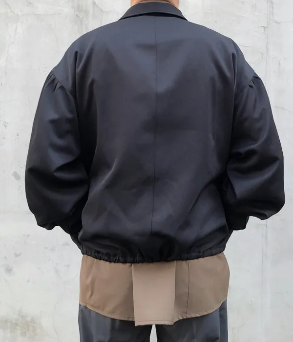 DIGAWEL/SHIRT COAT BLOUSON (BLACK)