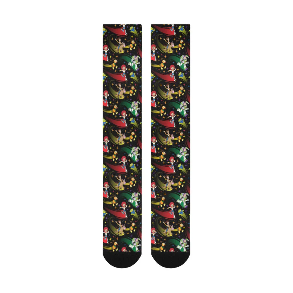Disney Toy Story Roundup Friends Over-The-Calf Socks