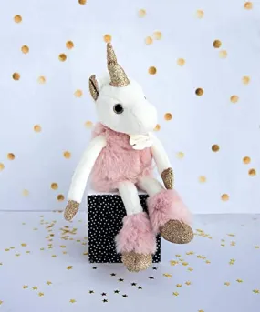 Doudou et Compagnie Unicorn Stuffed Animal