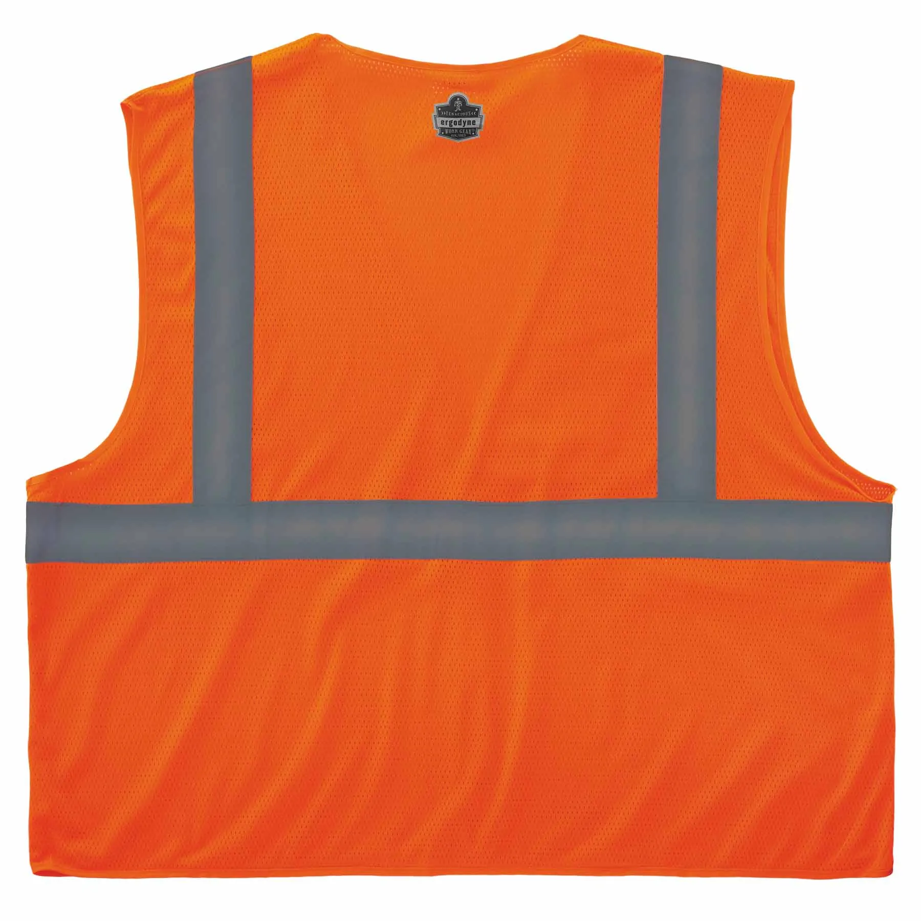 Ergodyne 24536 8210HL-S 2XL Orange Class 2 Economy Mesh Vest - Single Size