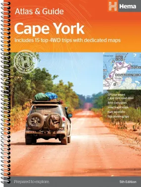 Hema Cape York Atlas & Guide Hema Cape York Atlas & Guide