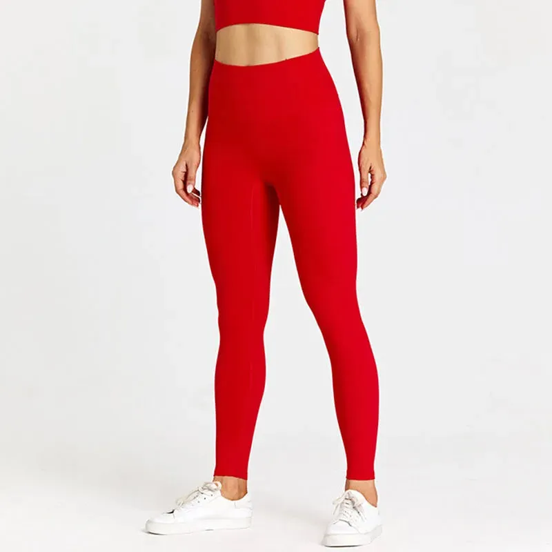 High Waist Running Gym Women Workout Pants Tights Sports Leggings