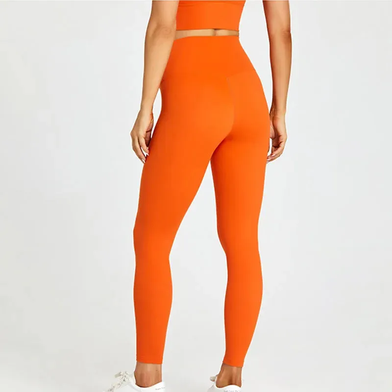 High Waist Running Gym Women Workout Pants Tights Sports Leggings