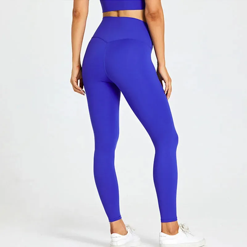 High Waist Running Gym Women Workout Pants Tights Sports Leggings