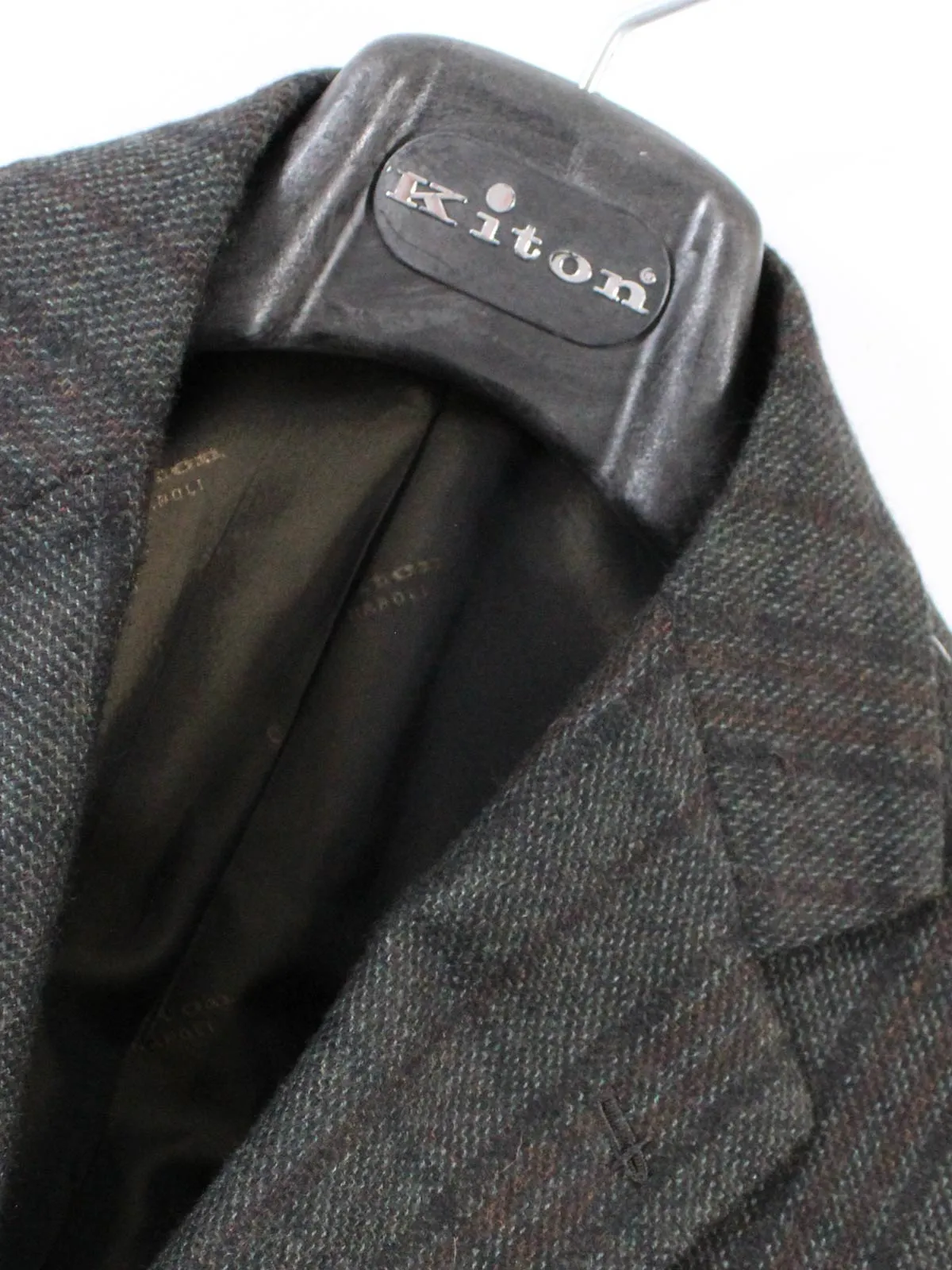 Kiton Sport Coat Gray Black Brown Cashmere Blazer EUR 50/ US 40 R REDUCED -SALE