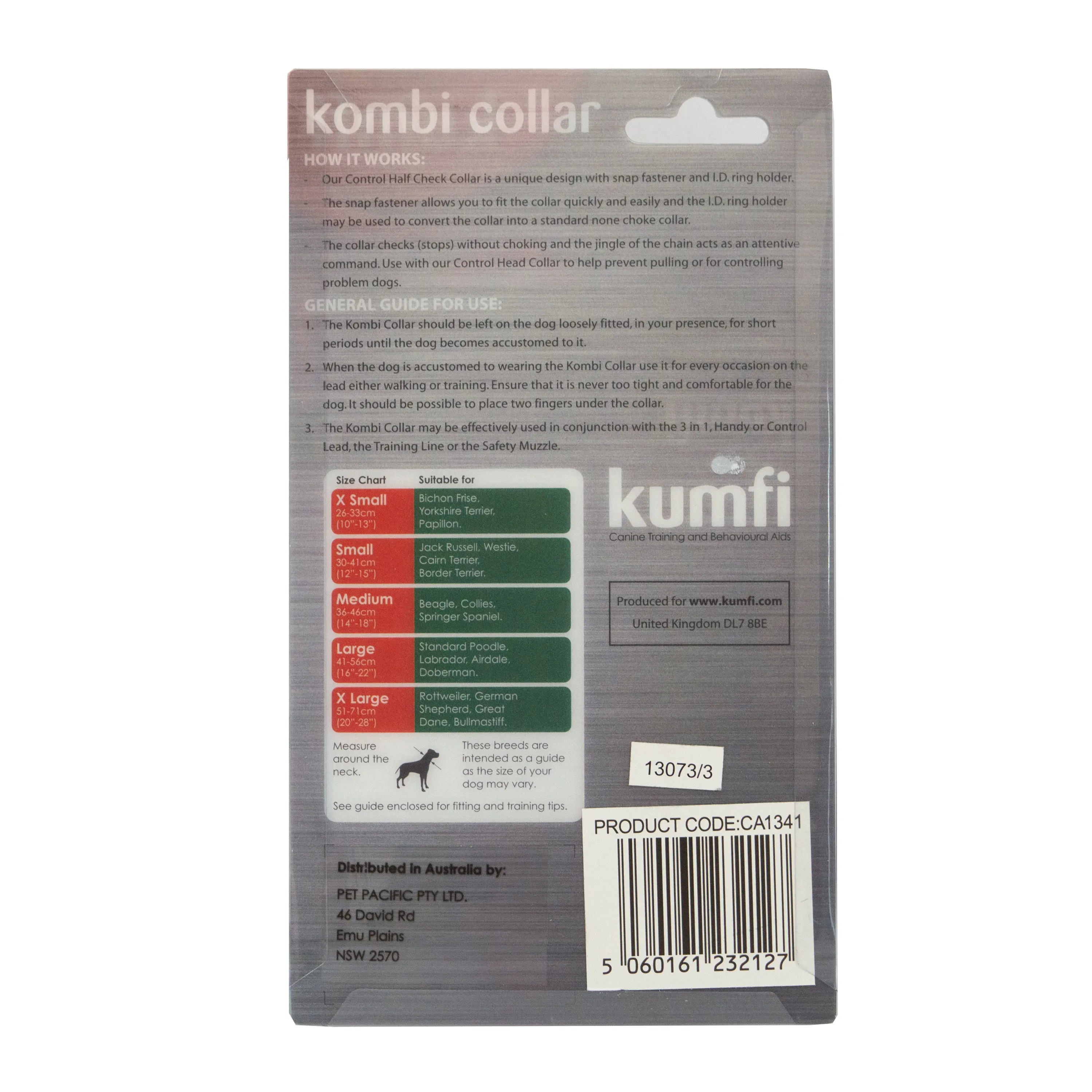 Kumfi - Kombi Martingale Collar (X-Large)