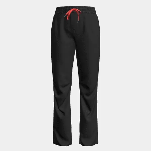 <b>PRE ORDER</b> | Men's Comfort Pants with Contrast Draw String - Black/Red