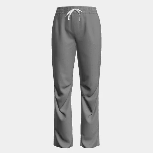 <b>PRE ORDER</b> | Men's Comfort Pants with Contrast Draw String - Grey/White