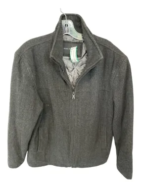 Marc New York Charcoal Wool Full Zip Men's Coat