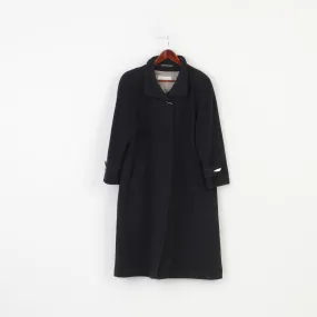 Petite M Mademoiselle Woman 12 S Coat Charcoal Vintage Petite Collar Shoulder Pads Top