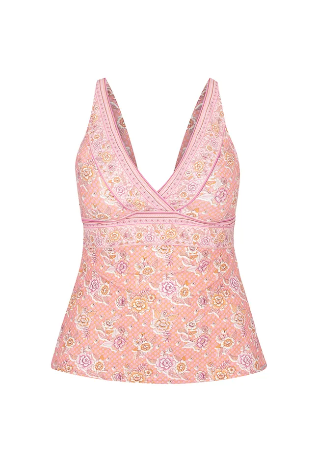 Seychelles V Neck Tankini Top
