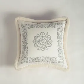 Svenska - off white printed pillow cover, nordic style cushion cover, Scandinavian