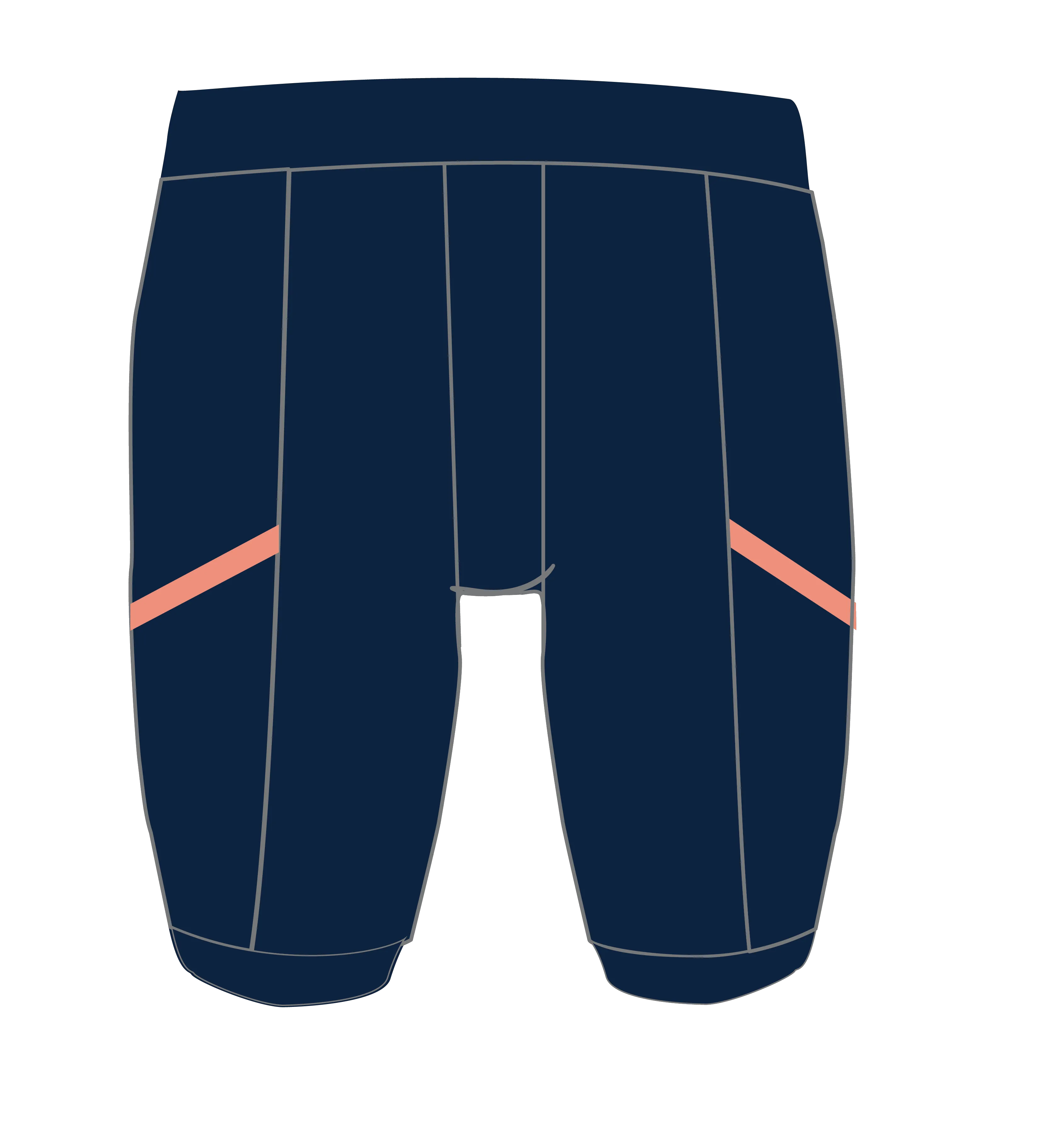 Team Octagon Elite Women's Negative Split Short Run Tights