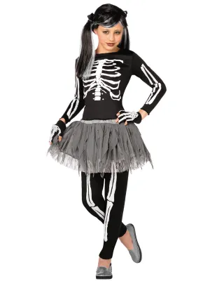 White Skeleton Child Costume White Skeleton Child Costume