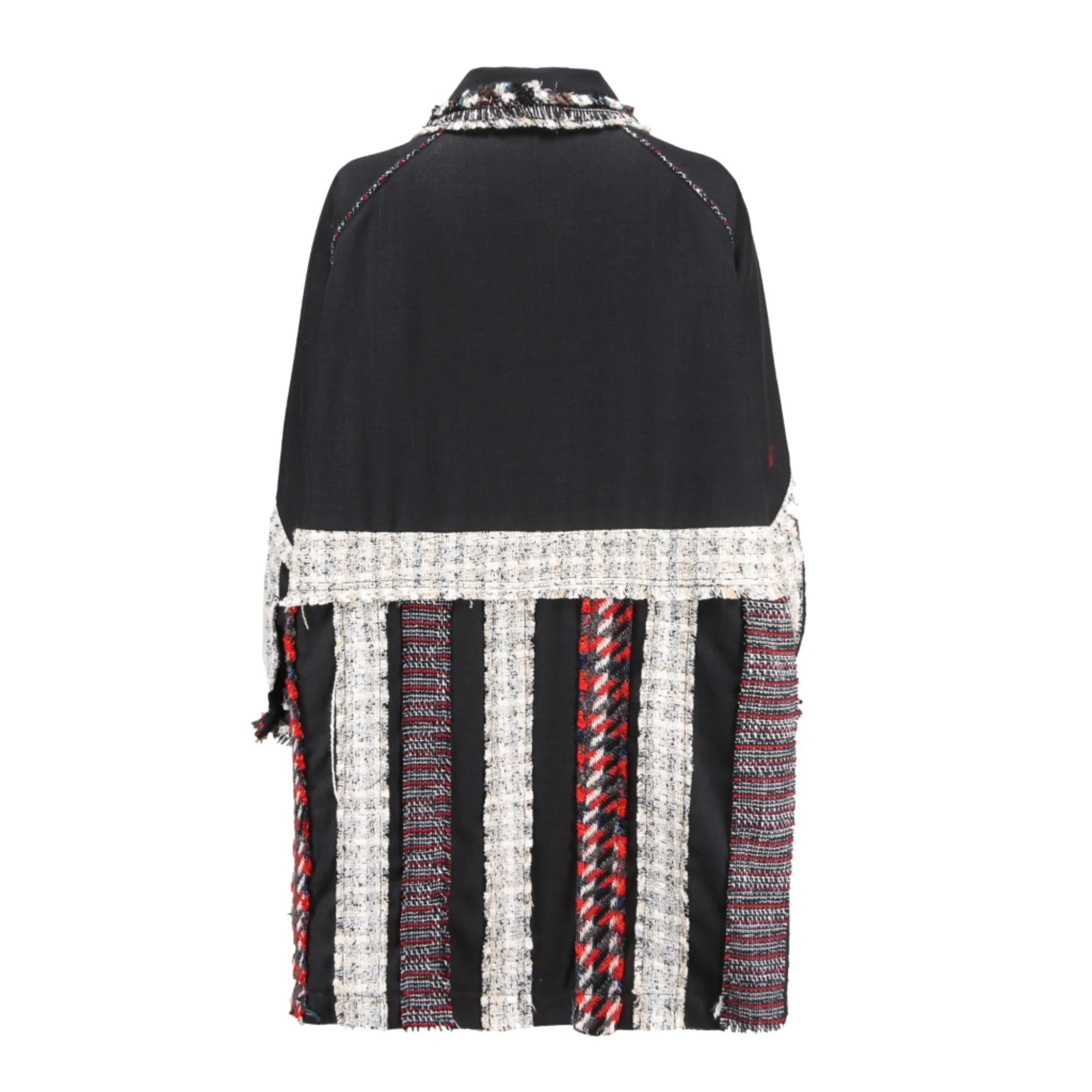 Women Fancy Tweed Coat - Pattern