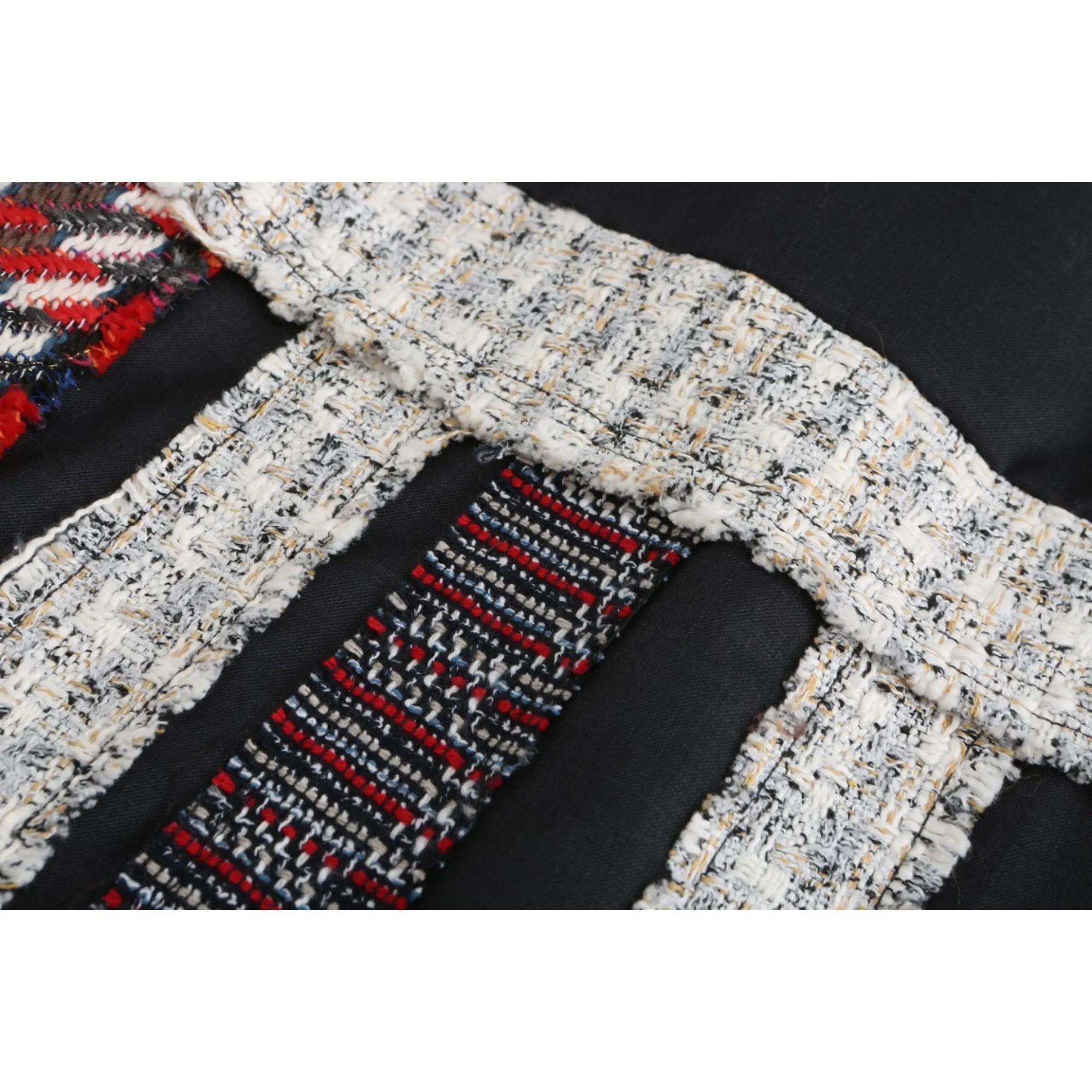 Women Fancy Tweed Coat - Pattern